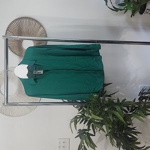 Sheer green Worthington button down